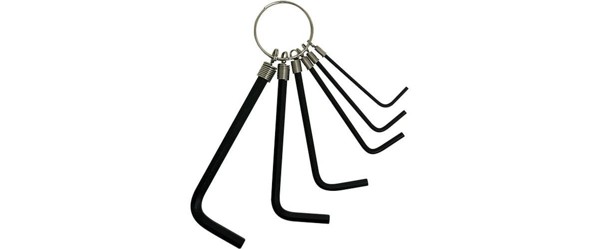 Skandia Inbussleutelset Ring 2-6 mm 6-delig