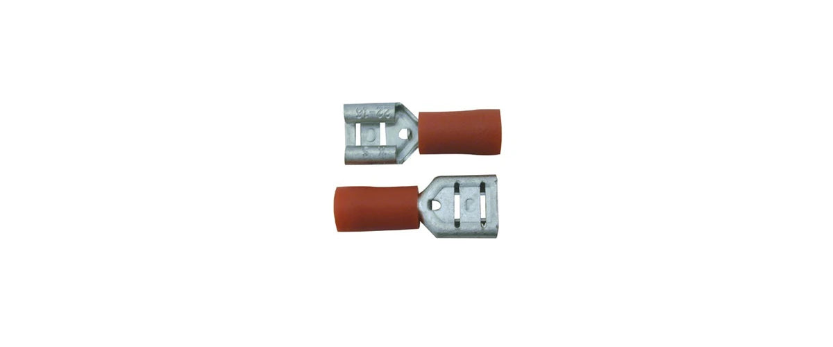 Skandia Vlakstekerhuls rood 0,5-1,5 mm² (10 stuks)