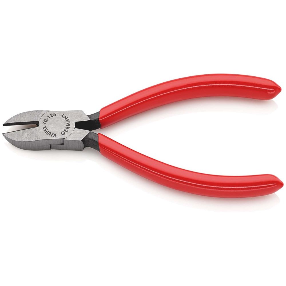 KNIPEX 70 01 125 Zijsnijtang met kunststof bekleed zwart geatramenteerd 125 mm-2