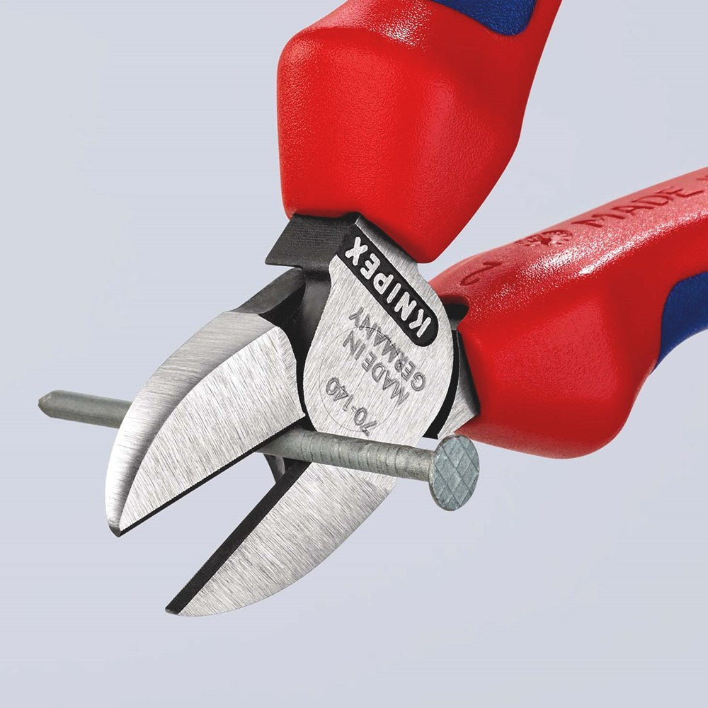 KNIPEX 70 02 140 Zijsnijtang met meer-componentengrepen zwart geatramenteerd 140 mm-4