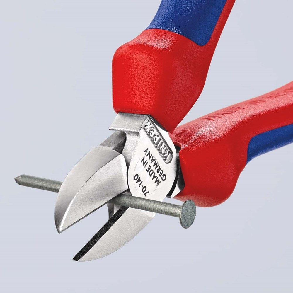 KNIPEX 70 05 140 Zijsnijtang met meer-componentengrepen verchroomd 140 mm-4