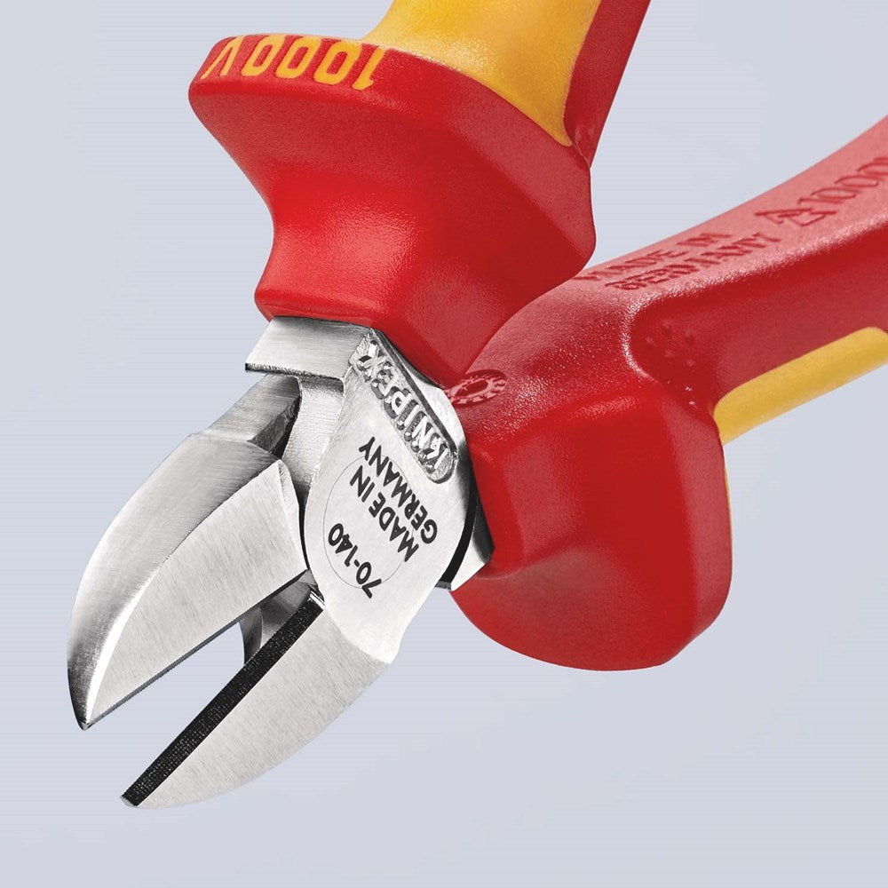 KNIPEX 70 06 140 Zijsnijtang geïsoleerd met meer-componentengrepen, VDE-getest verchroomd 140 mm-6