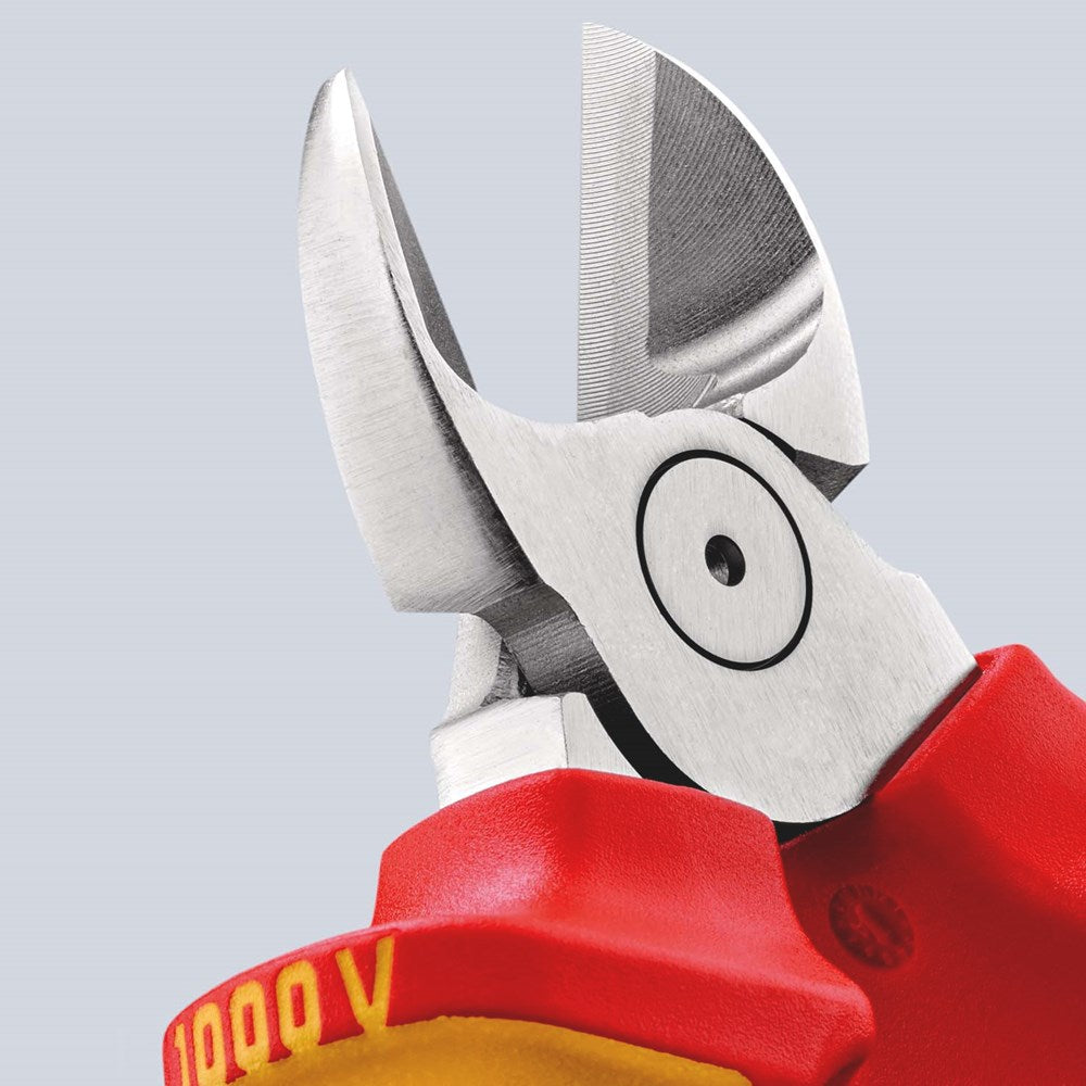 KNIPEX 70 06 160 Zijsnijtang geïsoleerd met meer-componentengrepen, VDE-getest verchroomd 160 mm-7