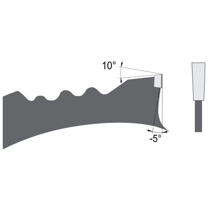 Diamant zaagblad Ø 136 mm, asgat 20 mm, B=2,40 mm, Z=8 Vlaktand Neg., DP