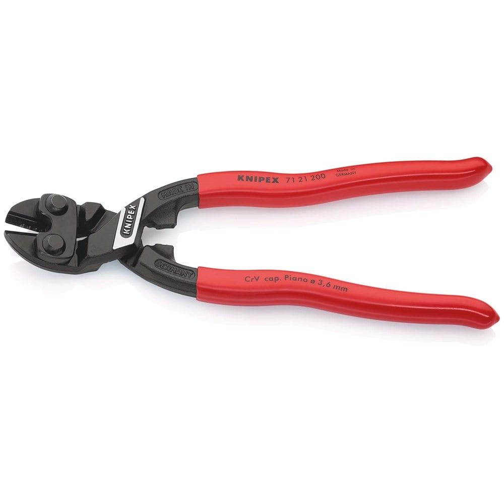 KNIPEX 71 21 200 CoBolt® Compacte boutensnijtang met kunststof bekleed zwart geatramenteerd 200 mm-2