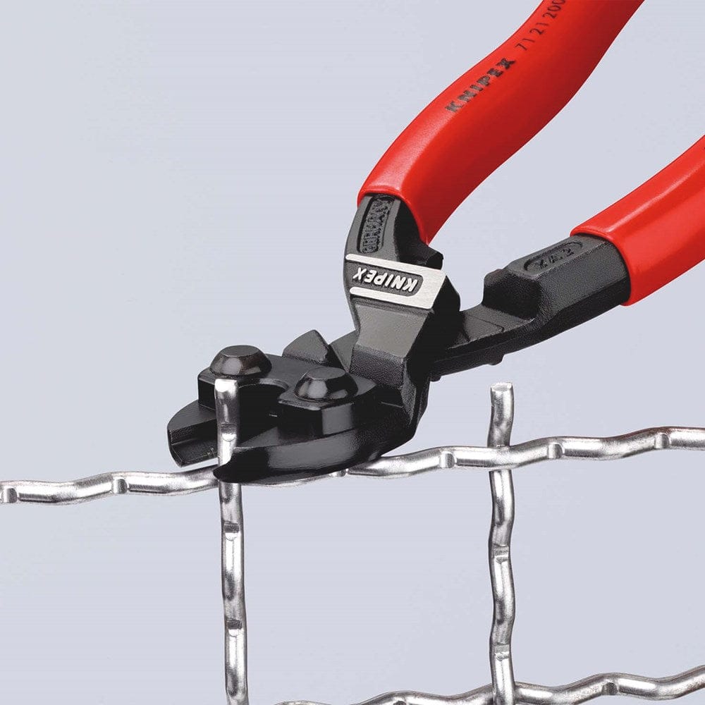 KNIPEX 71 21 200 CoBolt® Compacte boutensnijtang met kunststof bekleed zwart geatramenteerd 200 mm-4