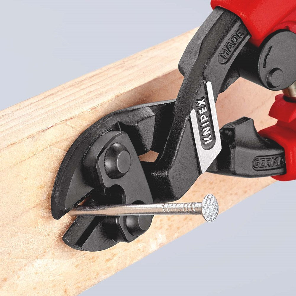 KNIPEX 71 22 200 CoBolt® Compacte boutensnijtang met slanke meer-componentengrepen zwart geatramente-5