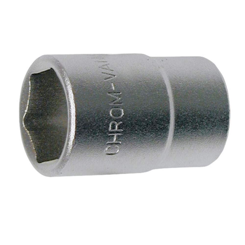 1/4" zeskant dop, DIN 3124, 13 mm-2