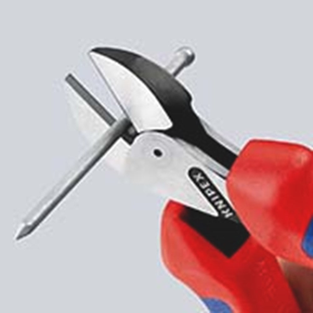 KNIPEX 73 02 160 X-Cut® Compacte zijsnijtang grote krachtoverbrenging met meer-componentengrepen zwa-3