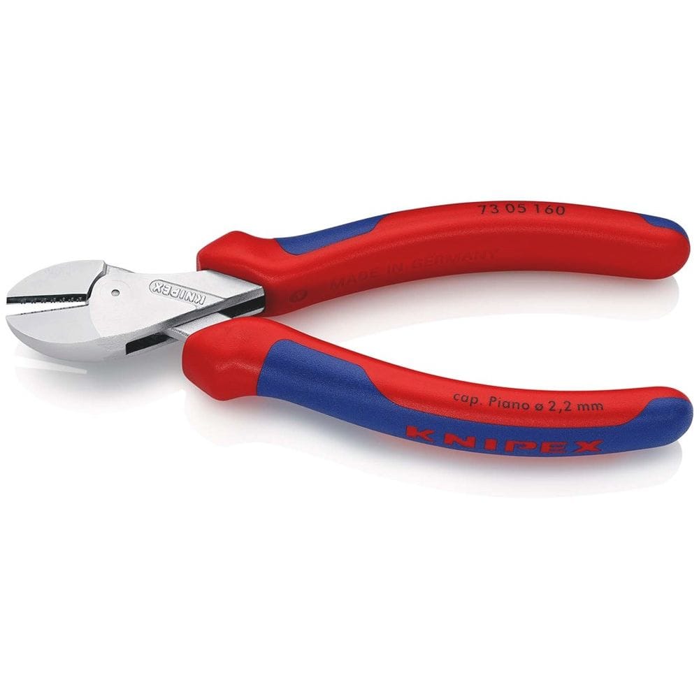 KNIPEX 73 05 160 X-Cut® Compacte zijsnijtang grote krachtoverbrenging met meer-componentengrepen ver-2