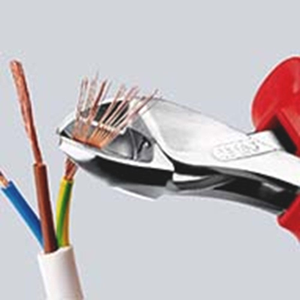 KNIPEX 73 06 160 X-Cut® Compacte zijsnijtang grote krachtoverbrenging geïsoleerd met meer-componente-8