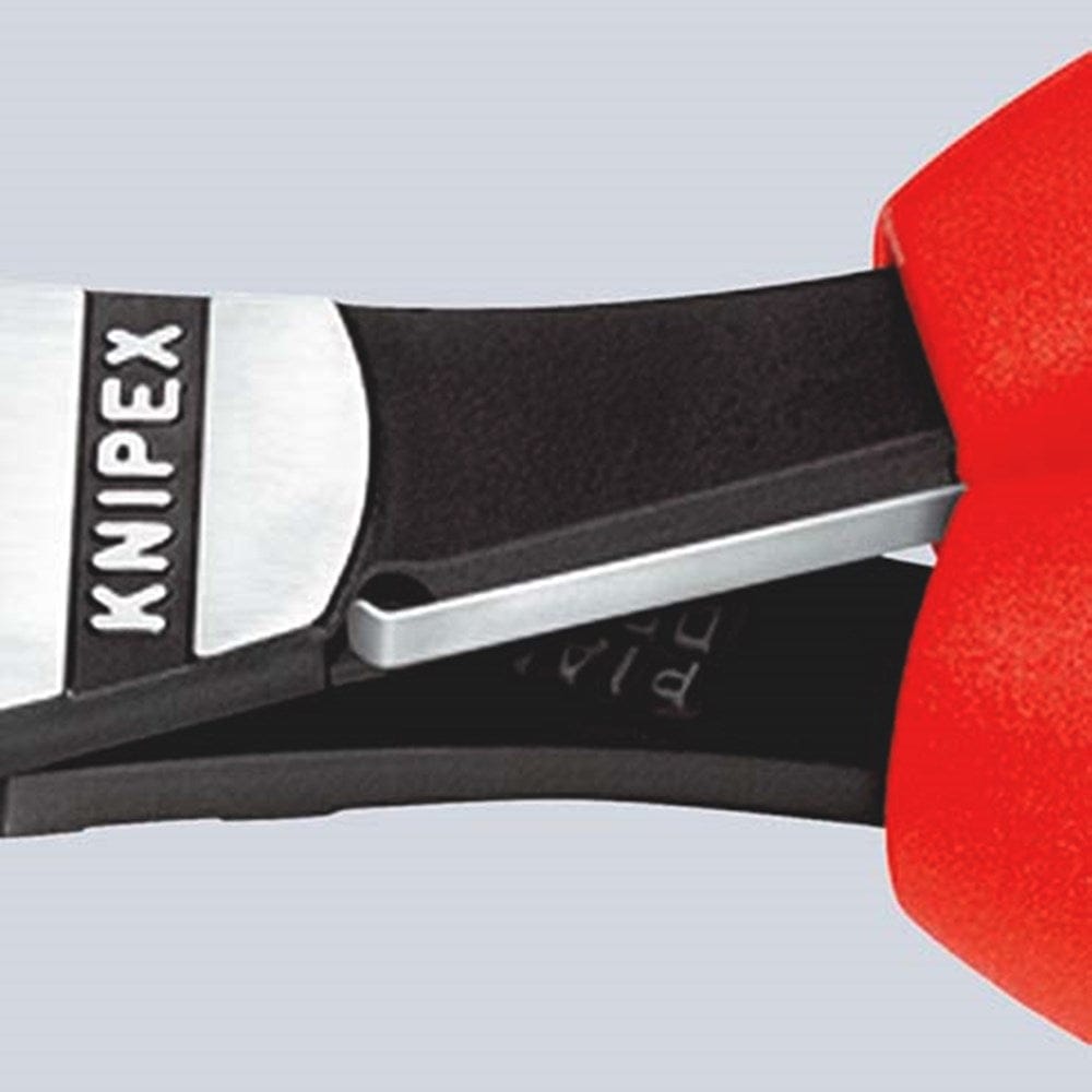 KNIPEX 74 12 180 Kracht-zijsnijtang met meer-componentengrepen zwart geatramenteerd 180 mm-7
