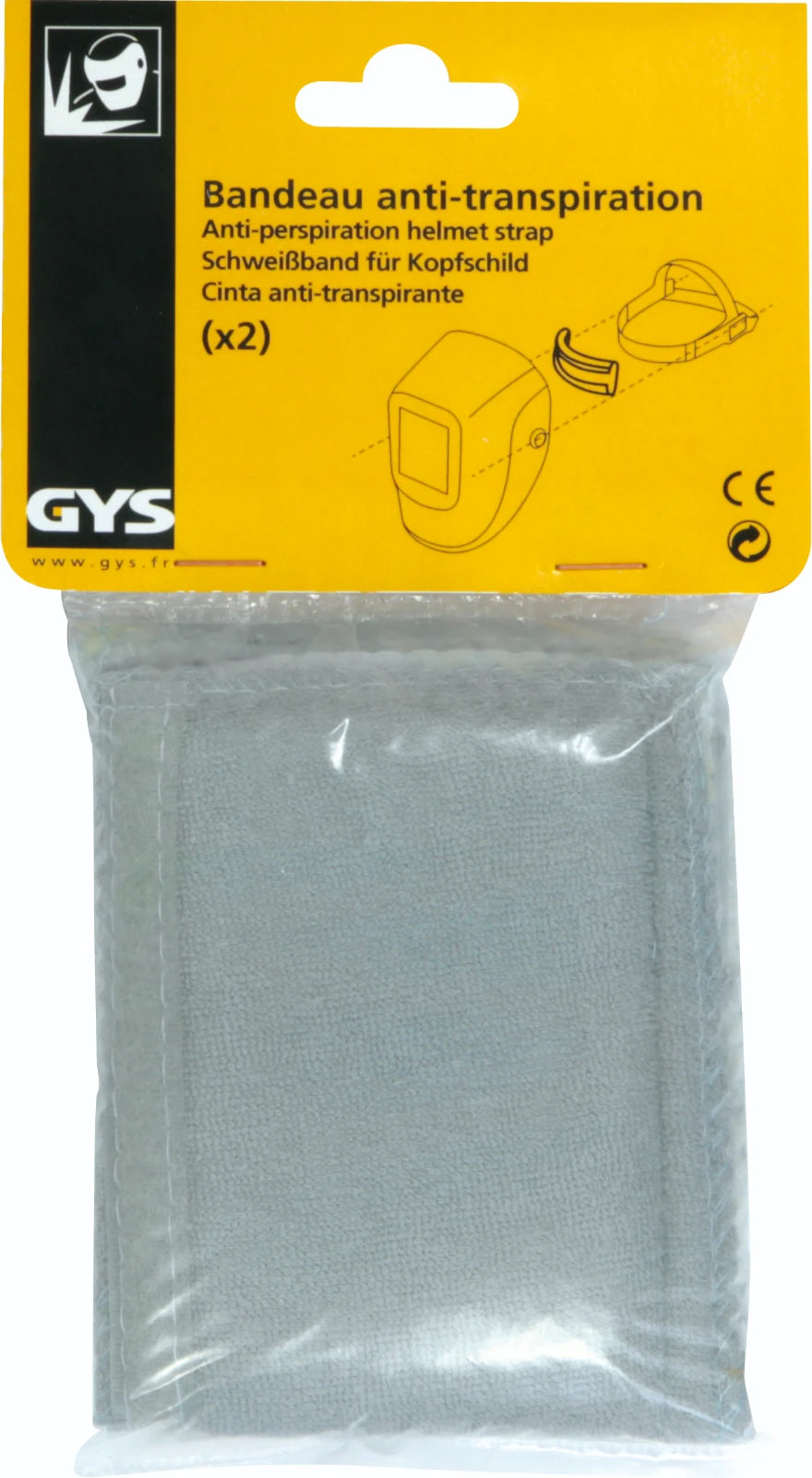 GYS Zweetband voor LCD Flip-Flap (2 stuks)