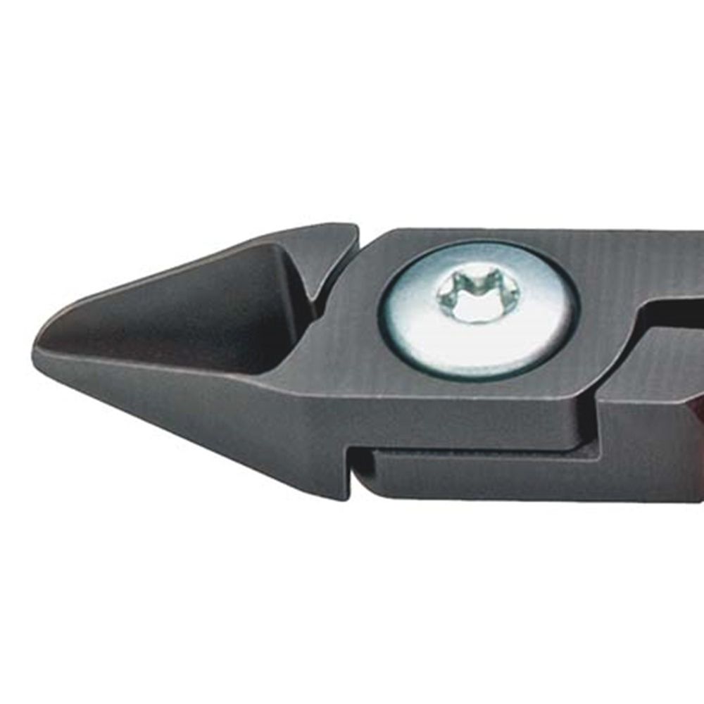 KNIPEX 75 02 125 Elektronica-zijsnijtang met kunststof bekleed gebruineerd 125 mm-3