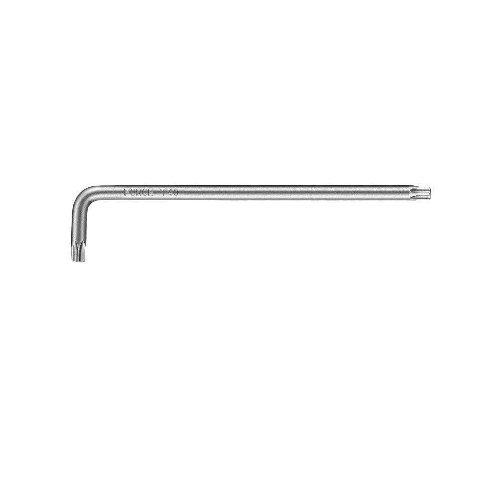 Haakse torx sleutel extra lang T25