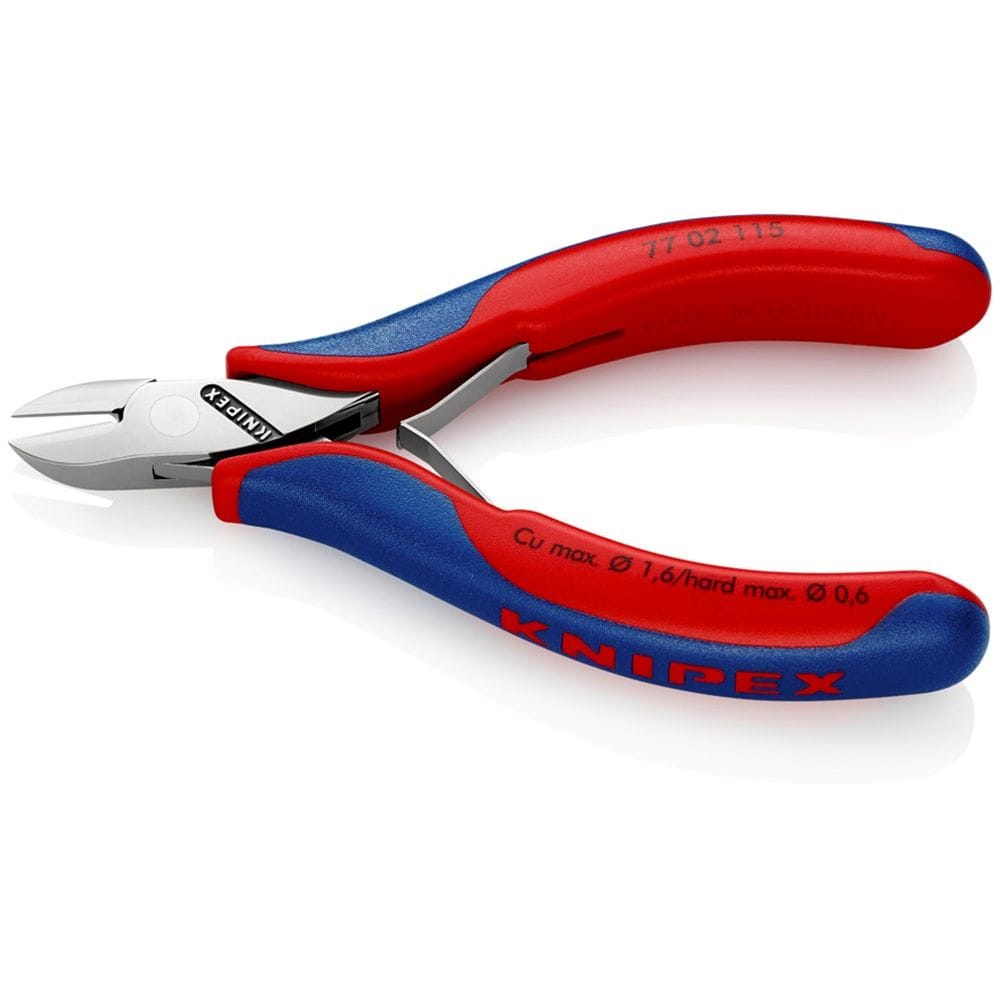 KNIPEX 77 02 115 Elektronica-zijsnijtang met meer-componentengrepen 115 mm-2