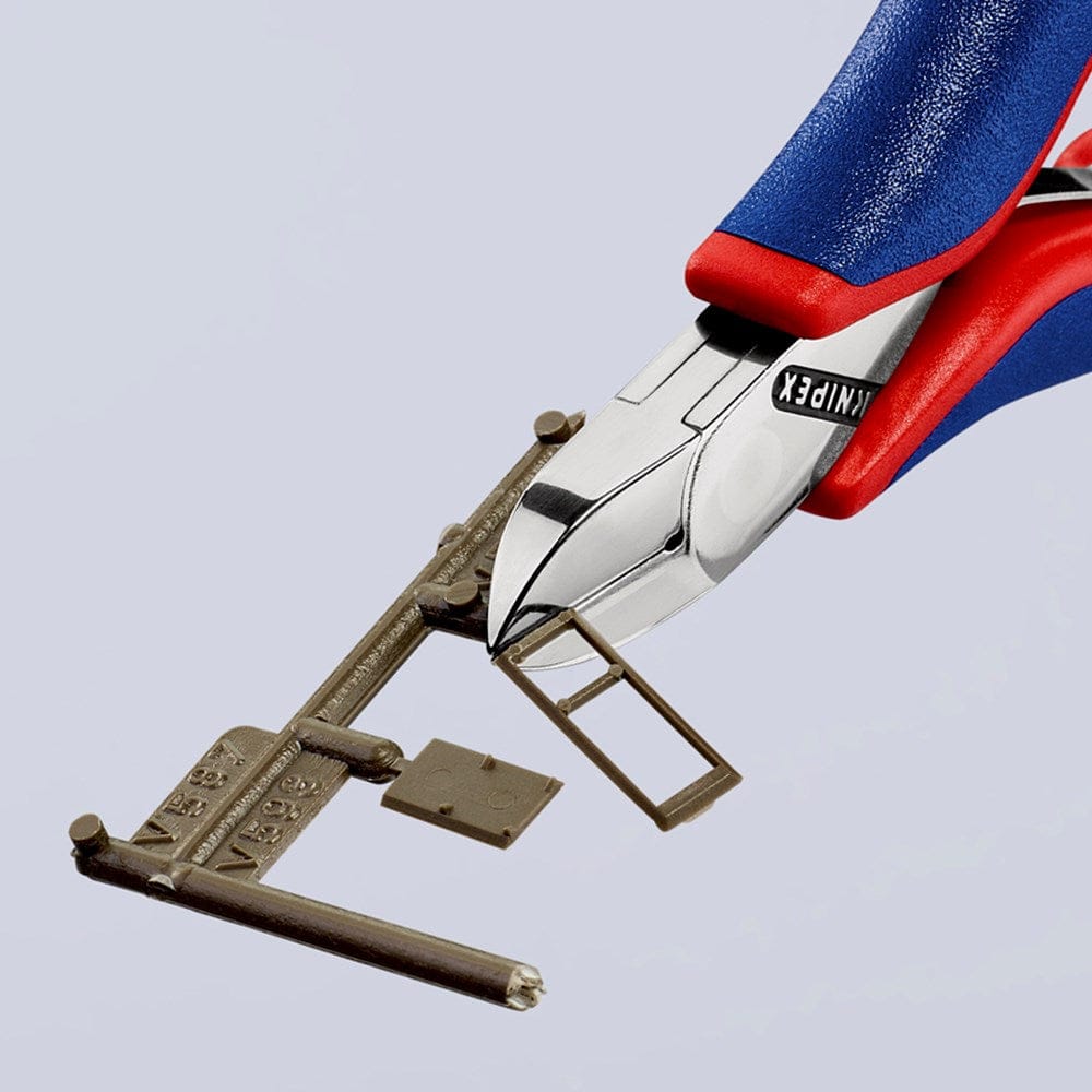 KNIPEX 77 22 115 Elektronica-zijsnijtang met meer-componentengrepen 115 mm-4