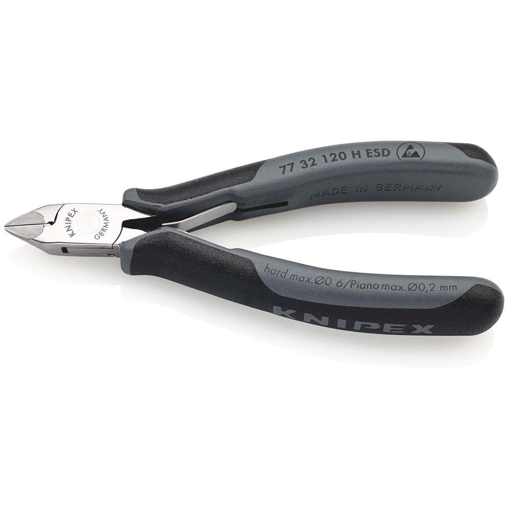 KNIPEX 77 32 120 H ESD Elektronische zijsnijder met ingewerkt lemmet van hard metaal ESD met meer-co-0