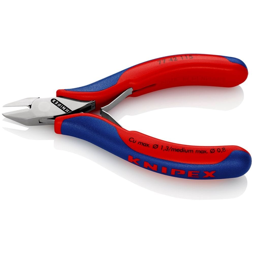KNIPEX 77 42 115 Elektronica-zijsnijtang met meer-componentengrepen 115 mm-2