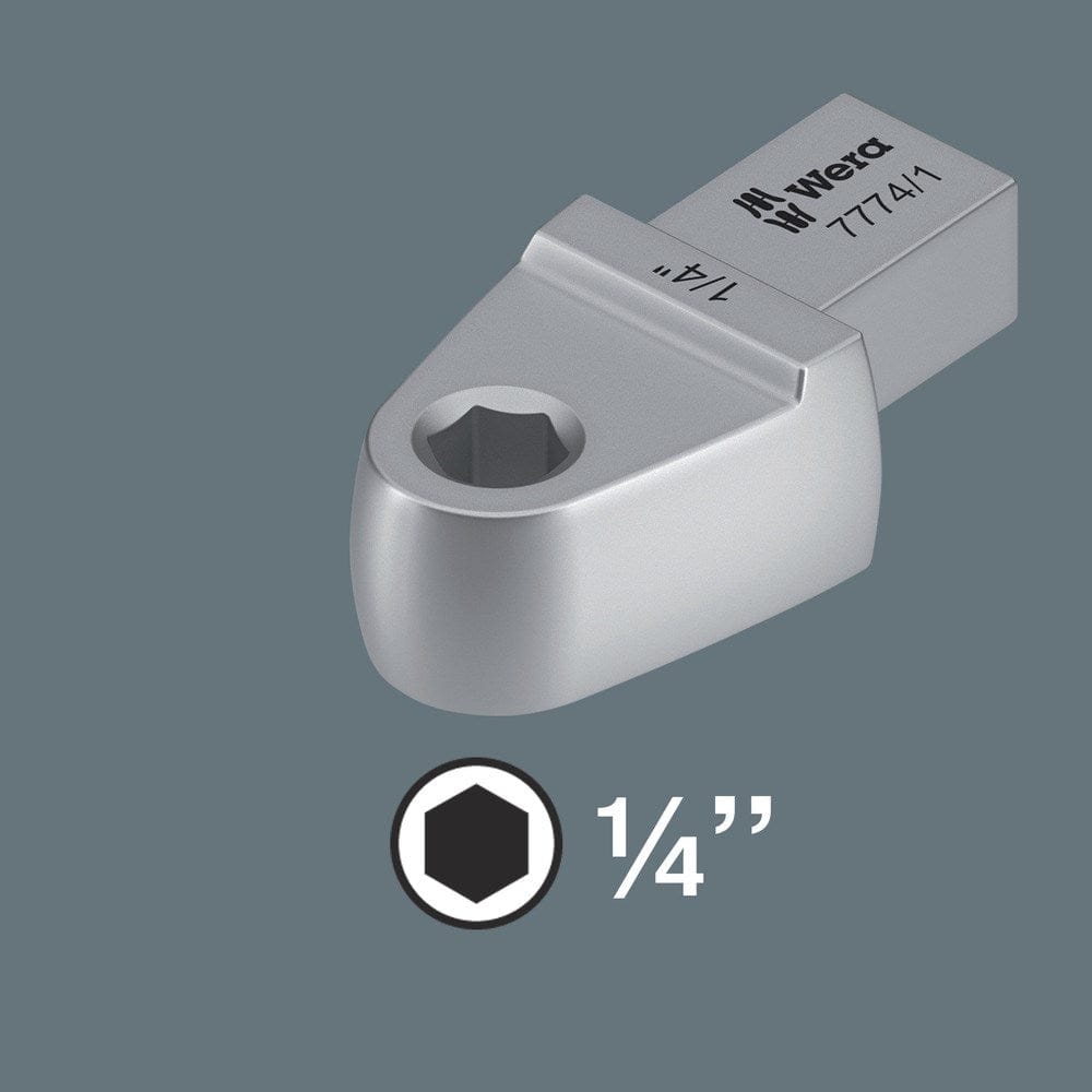 7774/1 BITADAPTER 1/4" INSTEEKGEREEDSCHAP, 9 X 12MM, 1/4"-3