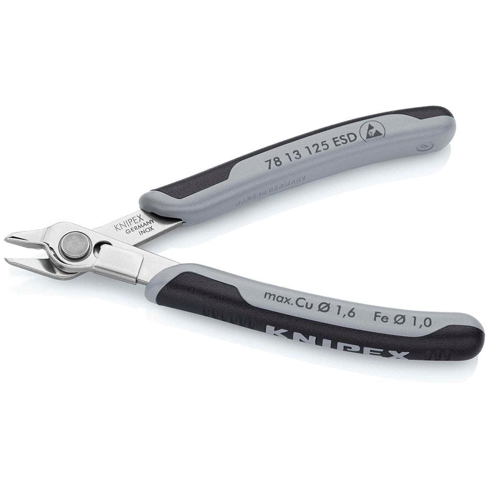 KNIPEX 78 13 125 ESD Electronic Super Knips® ESD met meer-componentengrepen 125 mm-2