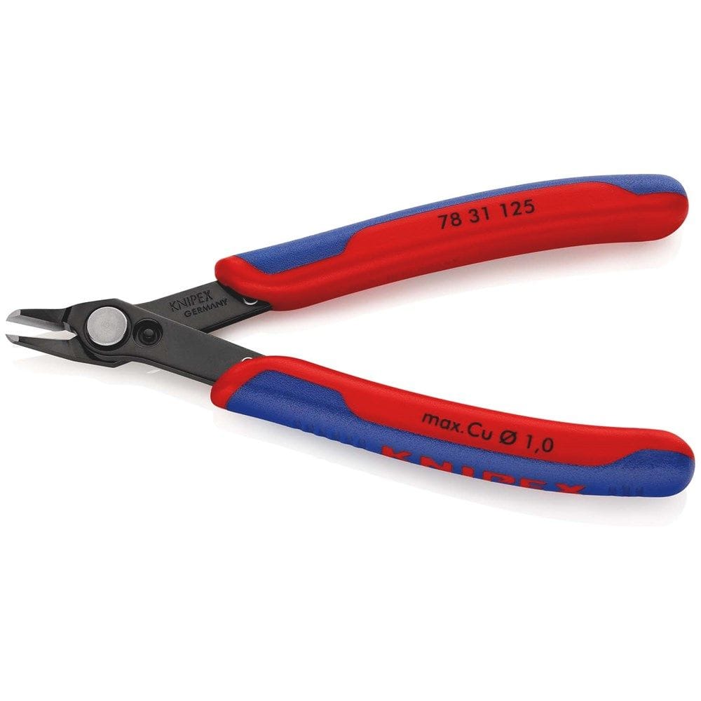 KNIPEX 78 31 125 Electronic Super Knips® met meer-componentengrepen gebruineerd 125 mm-2