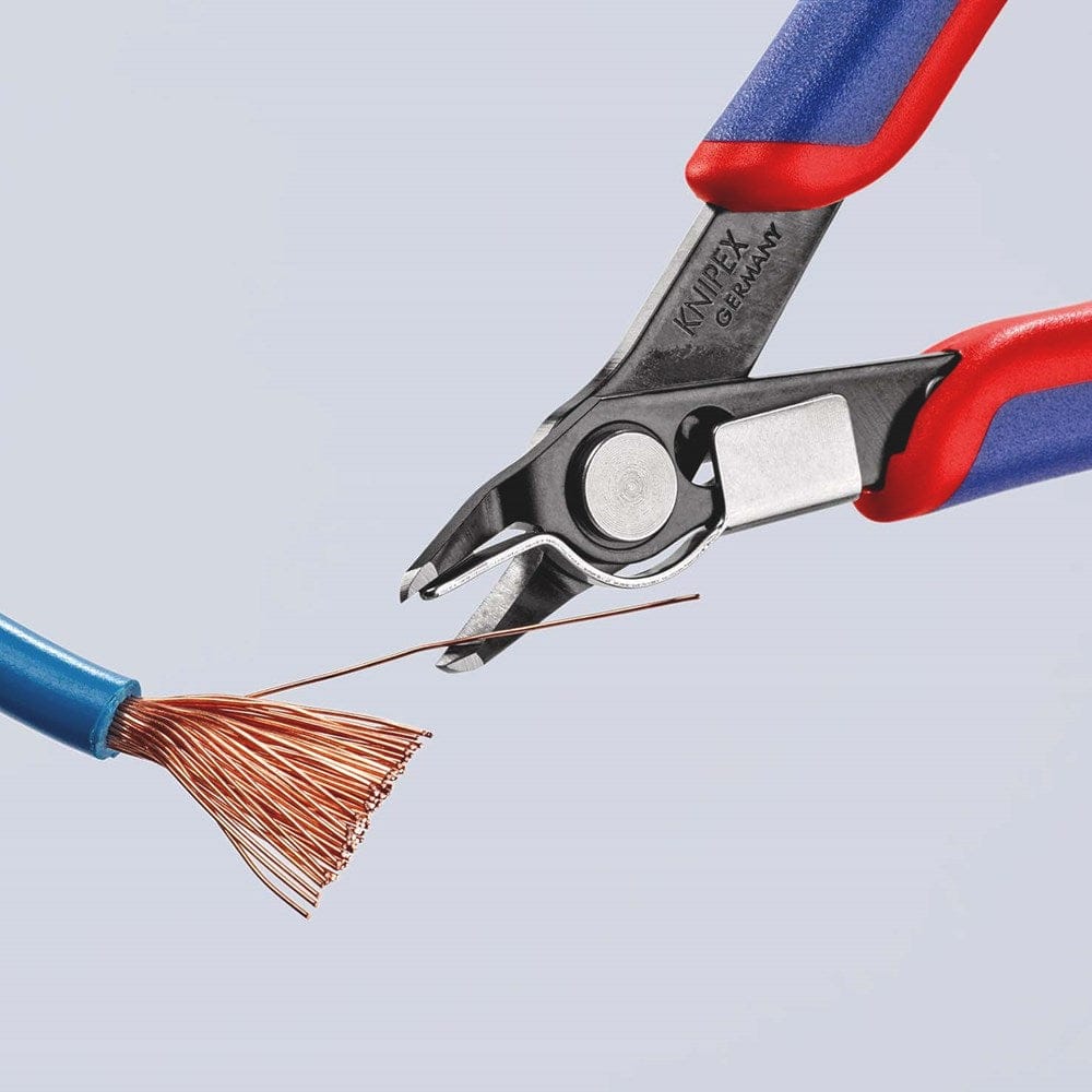 KNIPEX 78 41 125 Electronic Super Knips® met meer-componentengrepen gebruineerd 125 mm-4