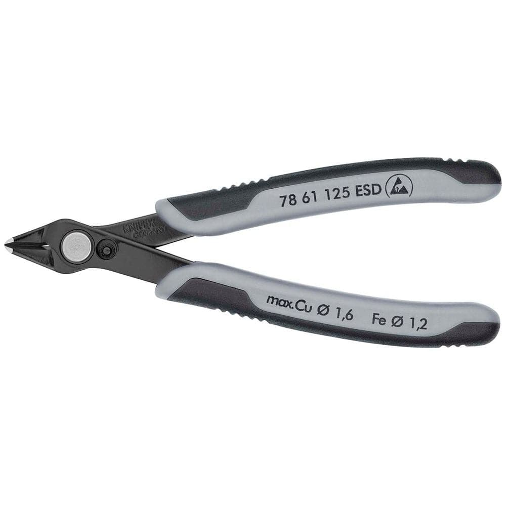 KNIPEX 78 61 125 ESD Electronic Super Knips® ESD met meer-componentengrepen gebruineerd 125 mm-0