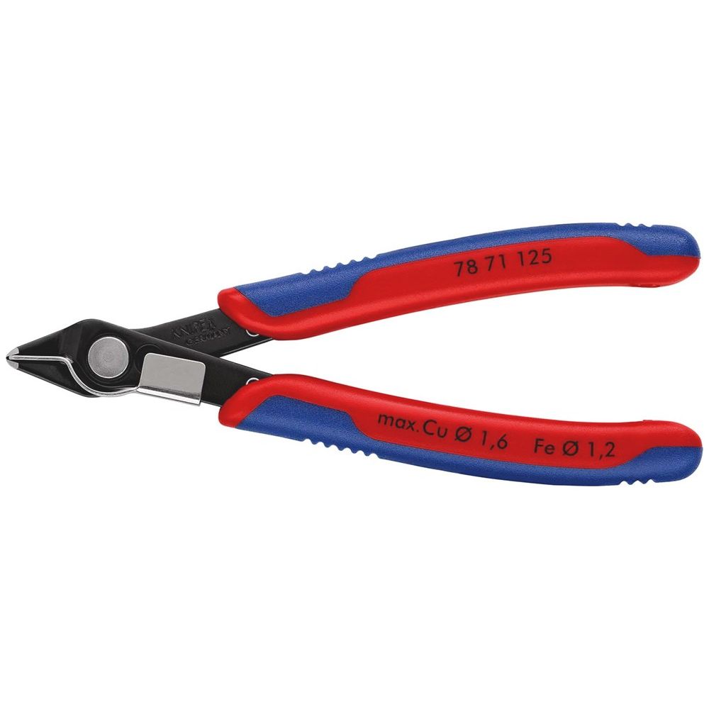 KNIPEX 78 71 125 Electronic Super Knips® met meer-componentengrepen gebruineerd 125 mm-0