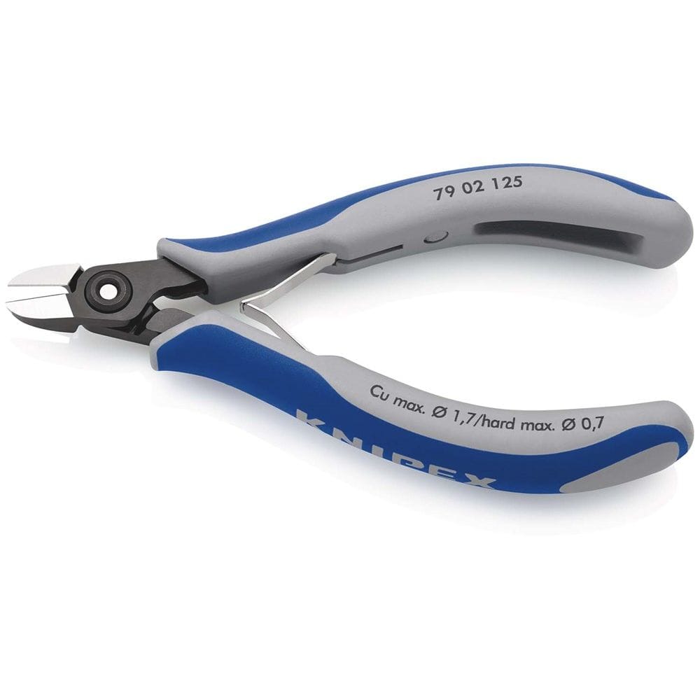 KNIPEX 79 02 125 Precisie elektronica-zijsnijtang met meer-componentengrepen gebruineerd 125 mm-2