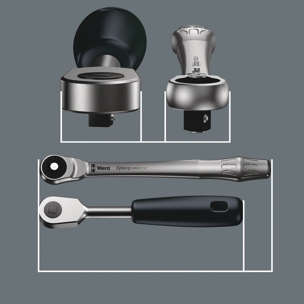 8100 SB 7 ZYKLOP METAL-RATELSET DOORSTEEKVIERKANT, 3/8"-AANDRIJVING, METRISCH, 29-DELIG-5