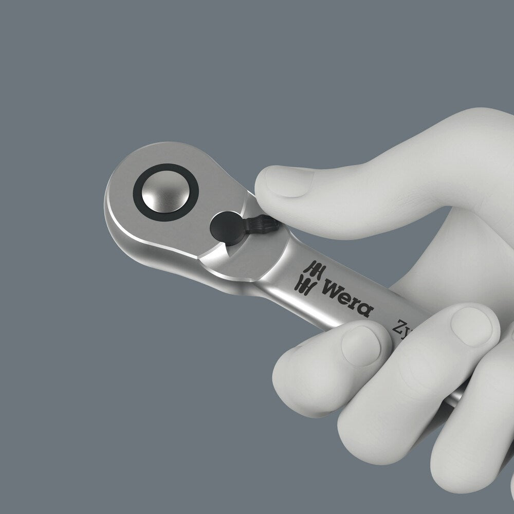 8100 SA 12 HF ZYKLOP METAL-RATELSET, OMSCHAKELPAL, 1/4"-AANDRIJVING, METRISCH, 13-DELIG-5