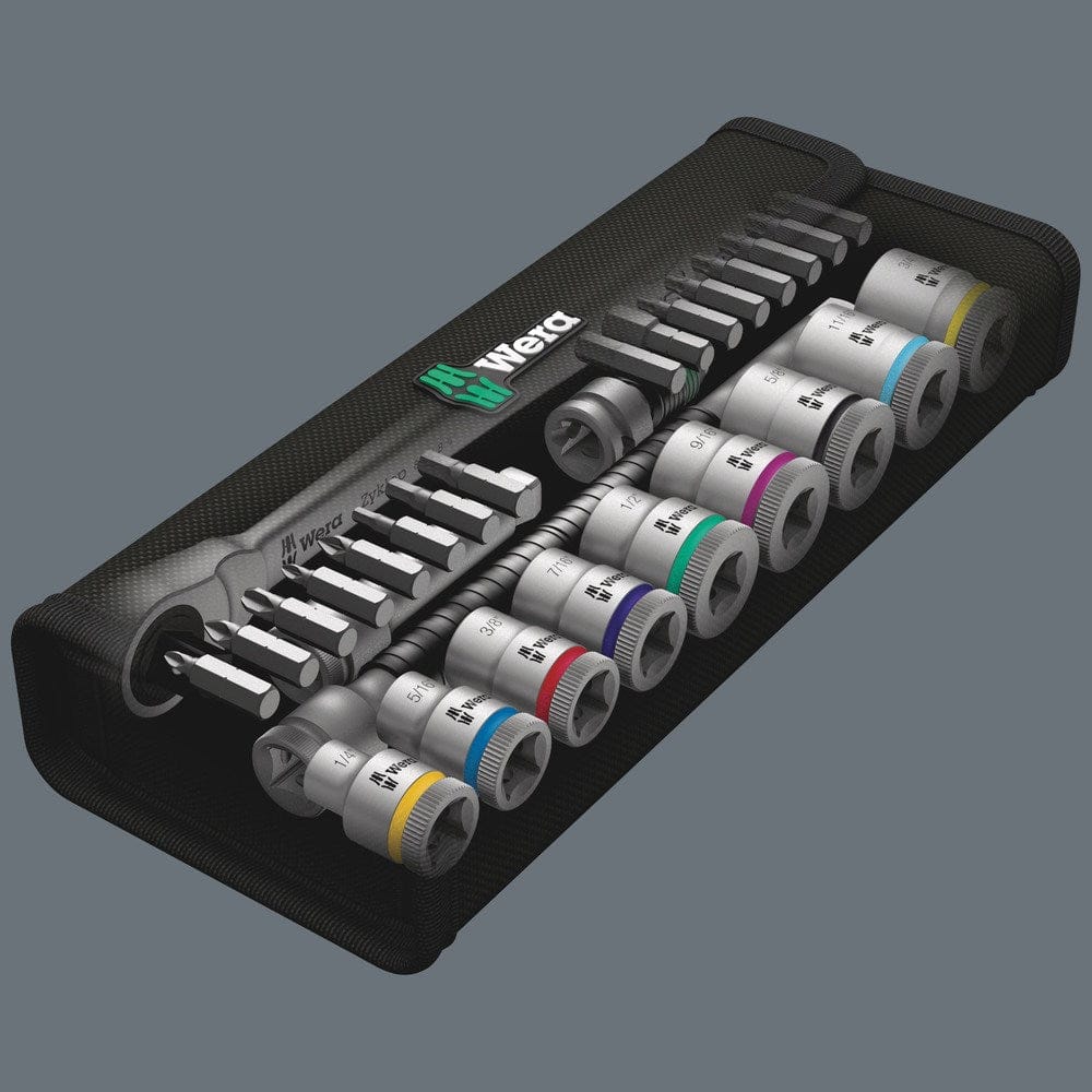 8100 SB 11 ZYKLOP METAL-RATELSET, OMSCHAKELPAL, 3/8"-AANDRIJVING, INCH , 29-DELIG-9