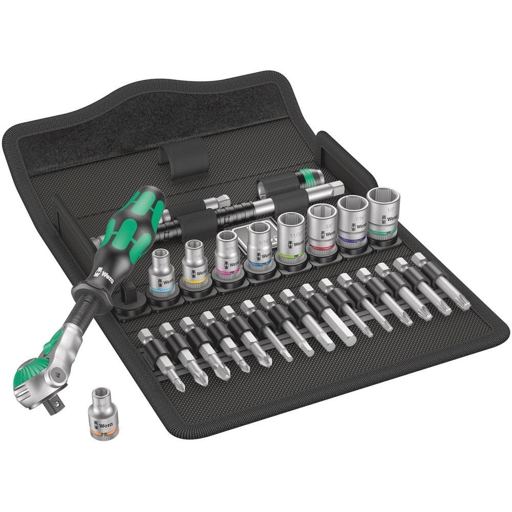 8100 SA 9 ZYKLOP SPEED-RATELSET, 1/4"-AANDRIJVING, INCH , 28-DELIG-1