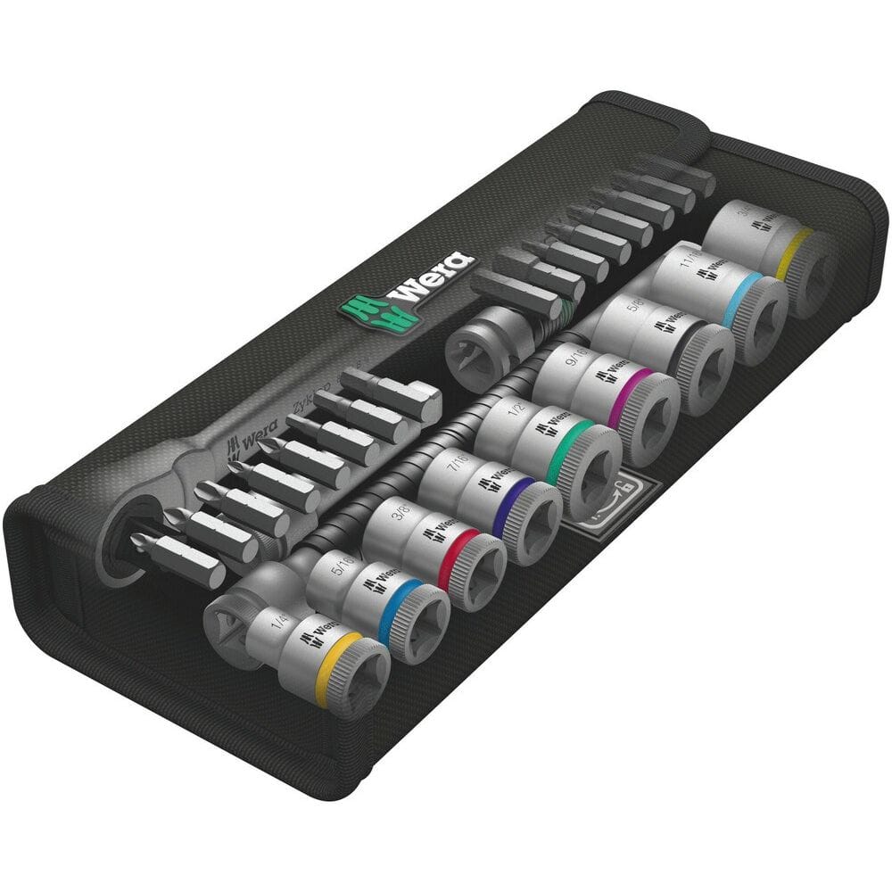 8100 SB 11 ZYKLOP METAL-RATELSET, OMSCHAKELPAL, 3/8"-AANDRIJVING, INCH , 29-DELIG-2