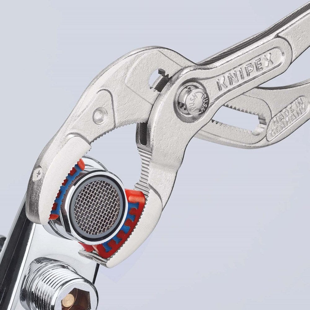 KNIPEX 81 13 250 Sifon- en connectorentang met anti-slip kunststof bekleed verchroomd 250 mm-2