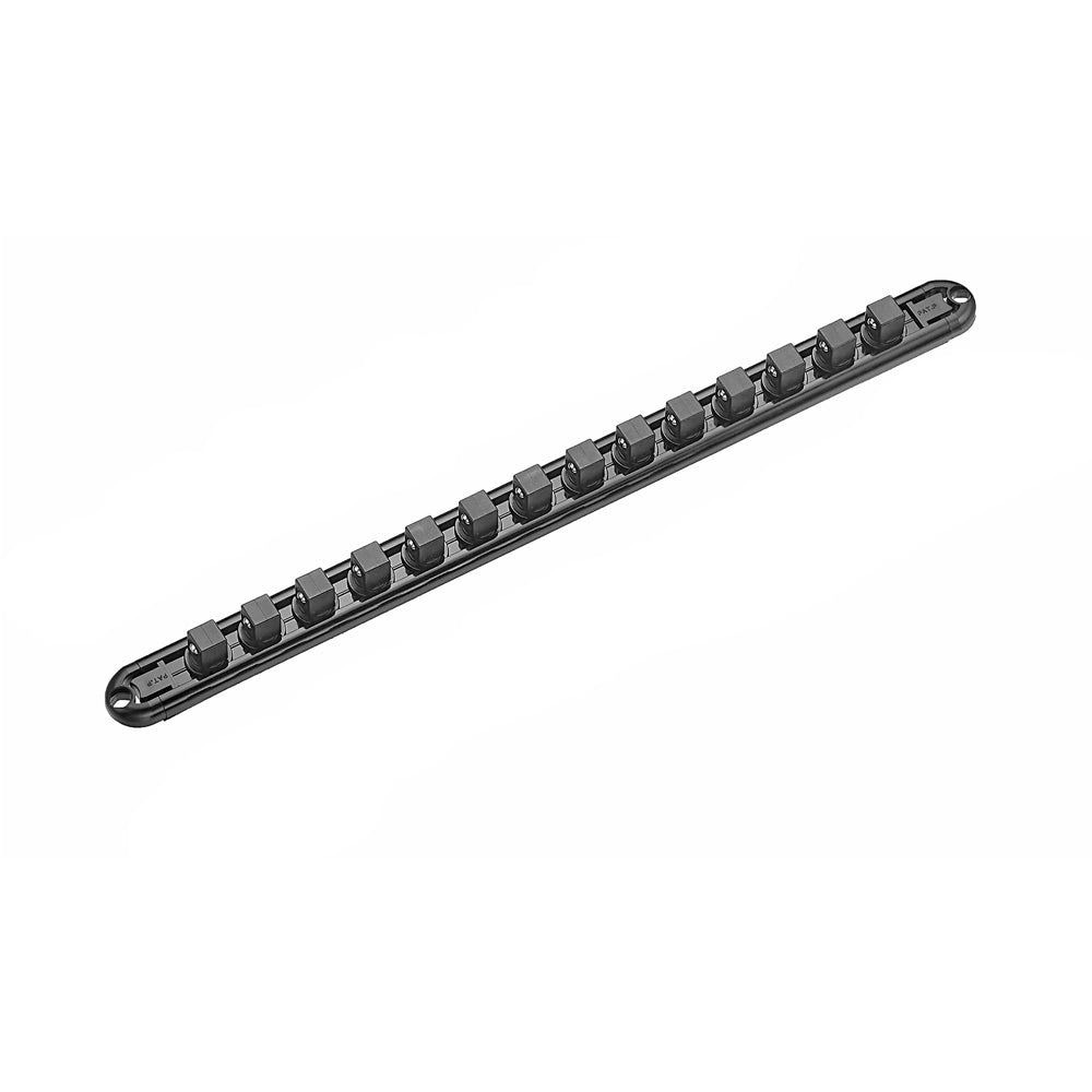 Aluminium Doppenrail Magnetisch voor 1/2" Drive 14st