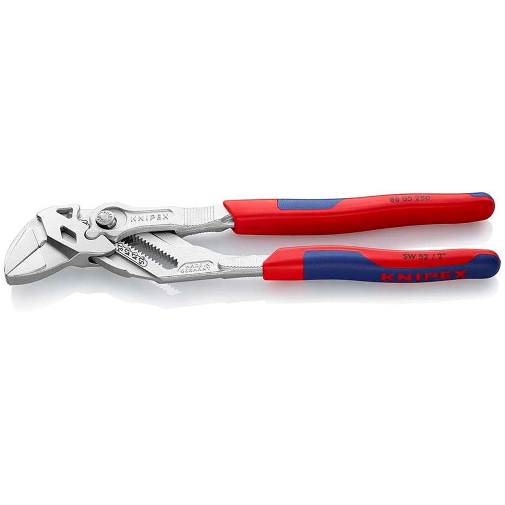 KNIPEX 86 05 250 Sleuteltang tang en schroefsleutel in één gereedschap met meer-componentengrepen ve-0