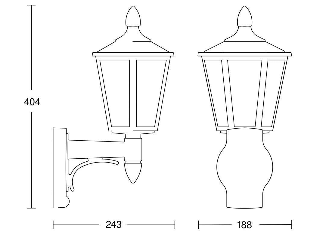 Steinel Sensor Buitenlamp L 15 M zwart
