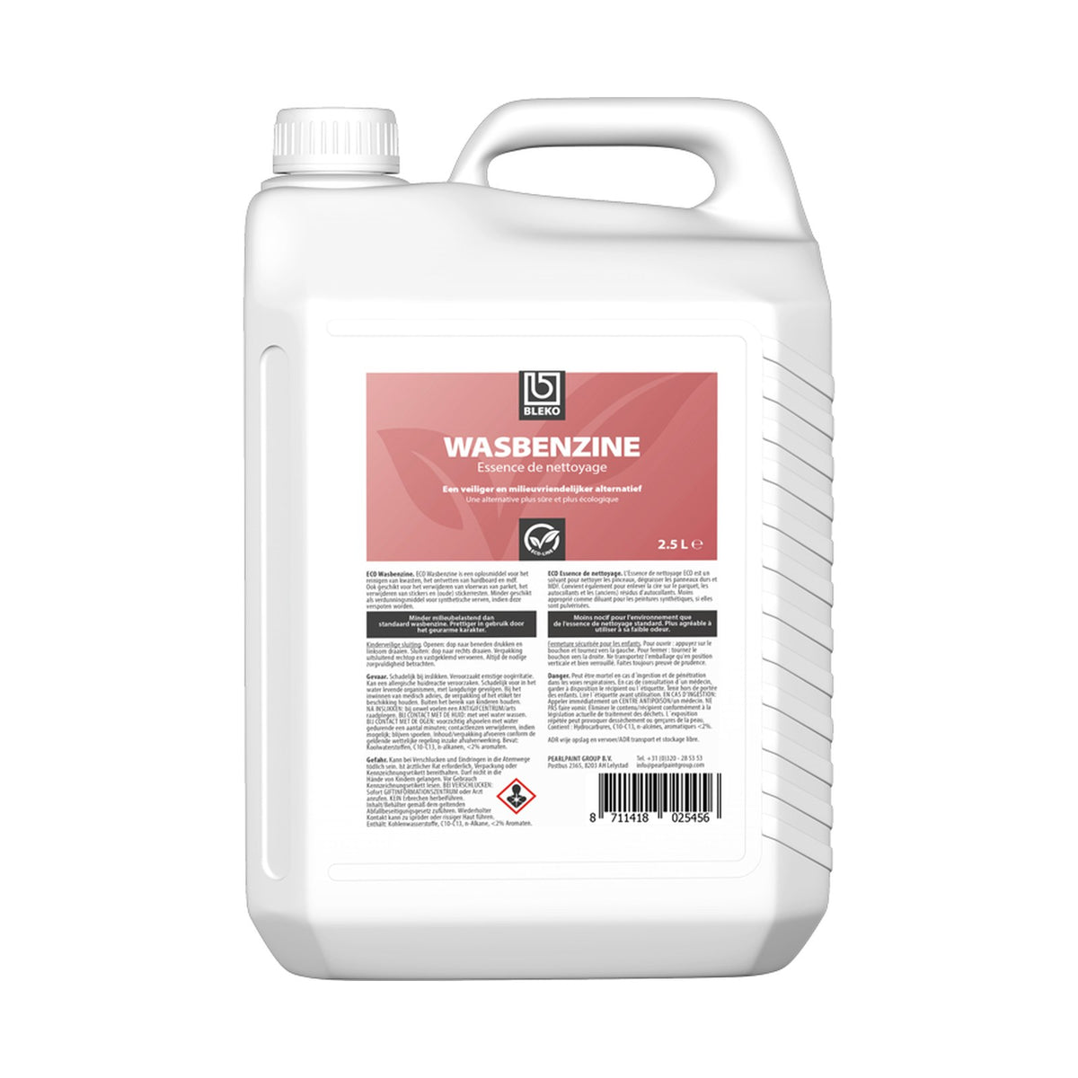 Bleko Wasbenzine ECO 2,5 liter – EAN 8711418025456