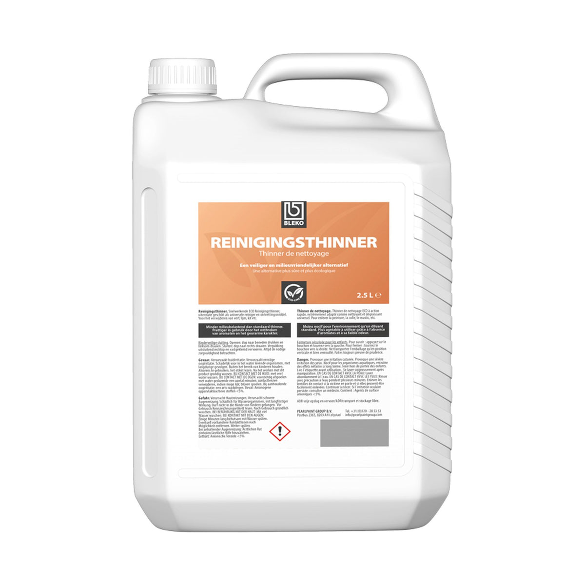 Bleko Reinigingsthinner ECO 2,5 liter – EAN 8711418030917