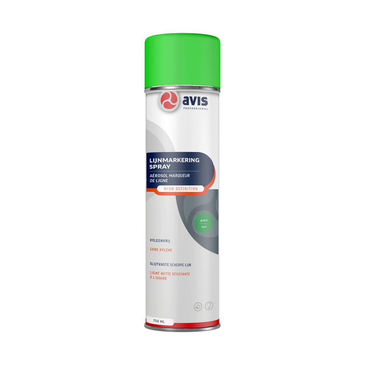 Avis Lijnmarkering Spray Groen 750 ml – EAN 8712576108463