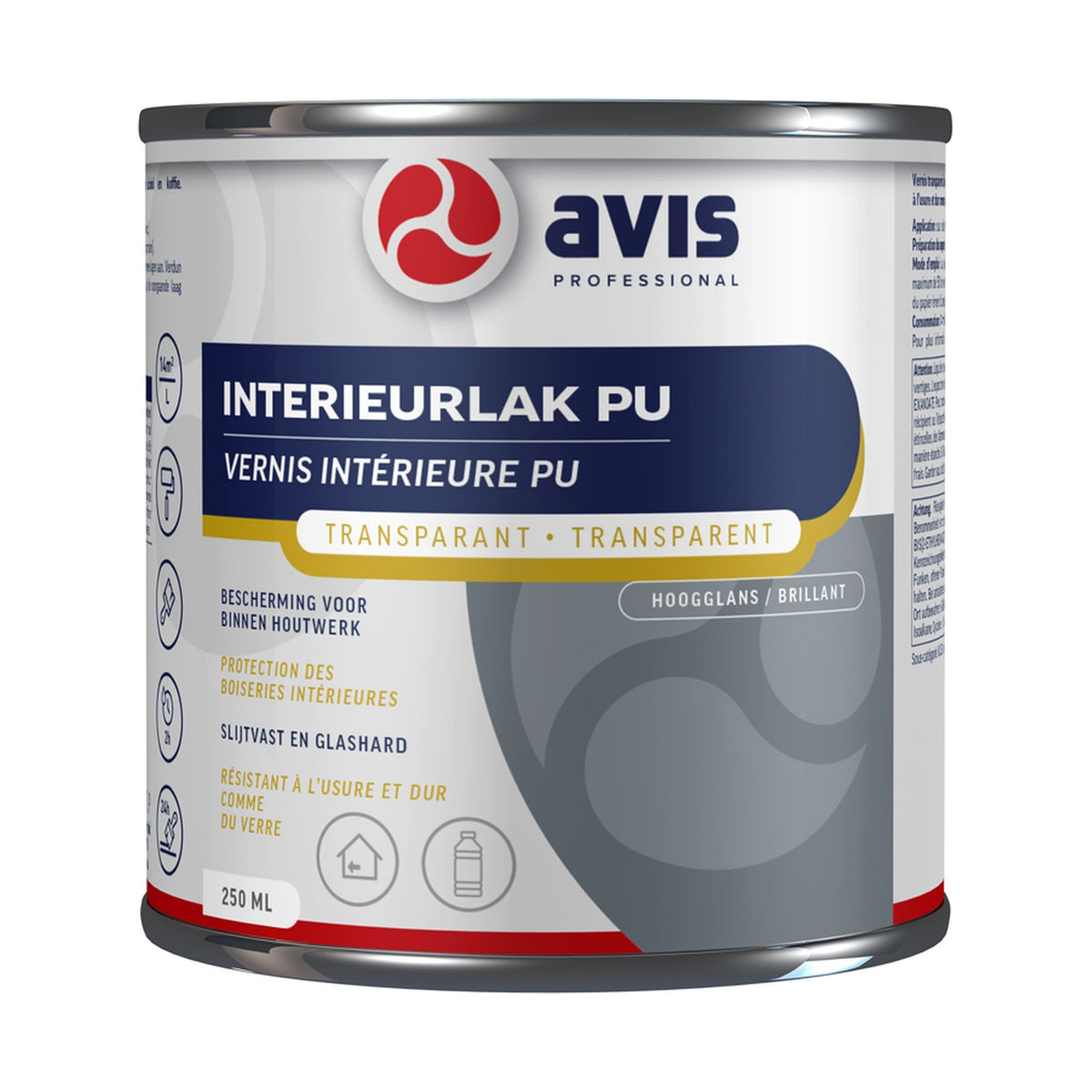 Avis Interieurlak PU Hoogglans 250 ml – EAN 8712576108845