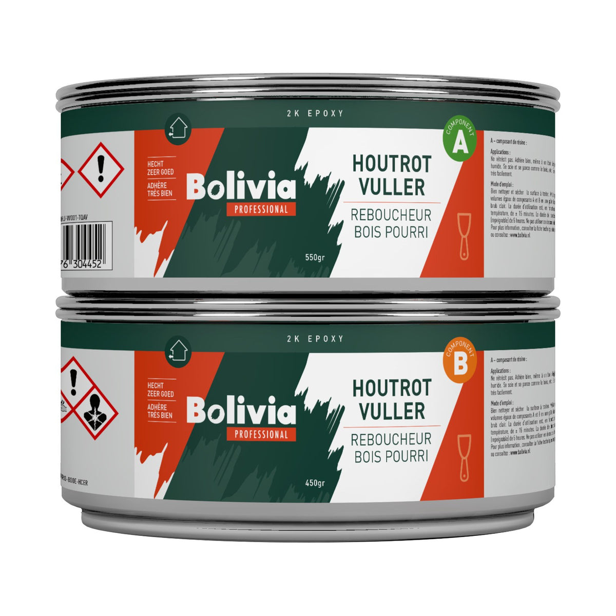 Bolivia Houtrotvuller Epoxy Set 1000 g – EAN 8712576304452