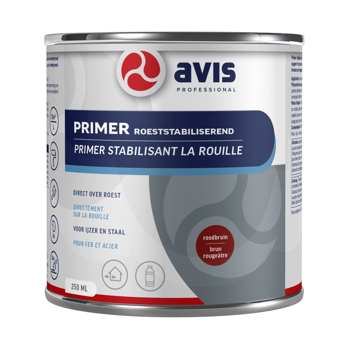Avis Primer Roeststabiliserend Roodbruin 250 ml – EAN 8712576305435