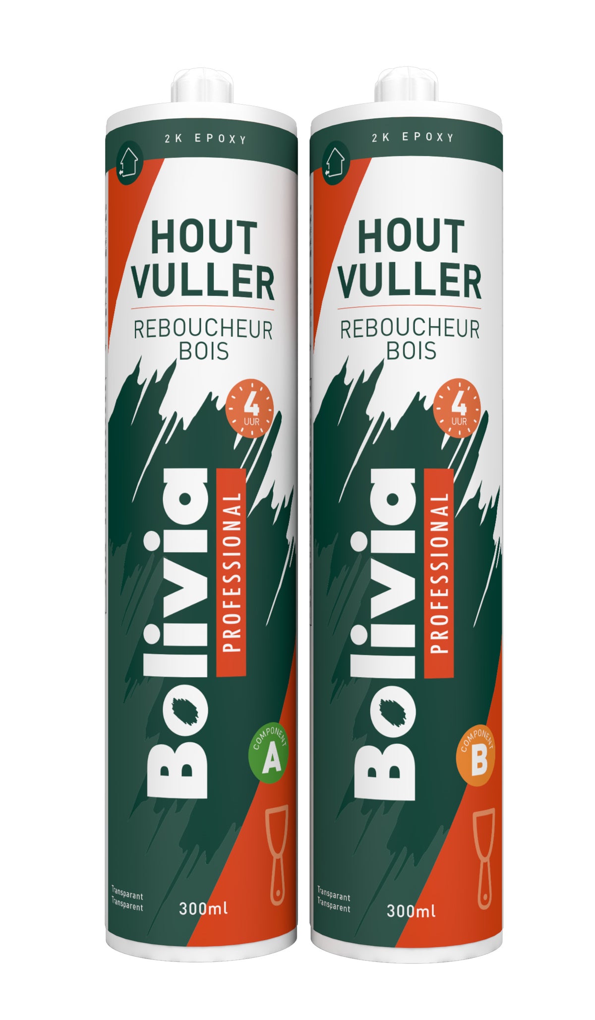 Bolivia Houtvuller Epoxy 2K 4 Uur Set 600 ml – EAN 8712576306128