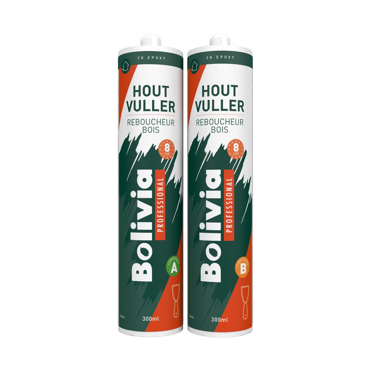 Bolivia Houtvuller Epoxy 2K 8 Uur Set 600 ml – EAN 8712576306135