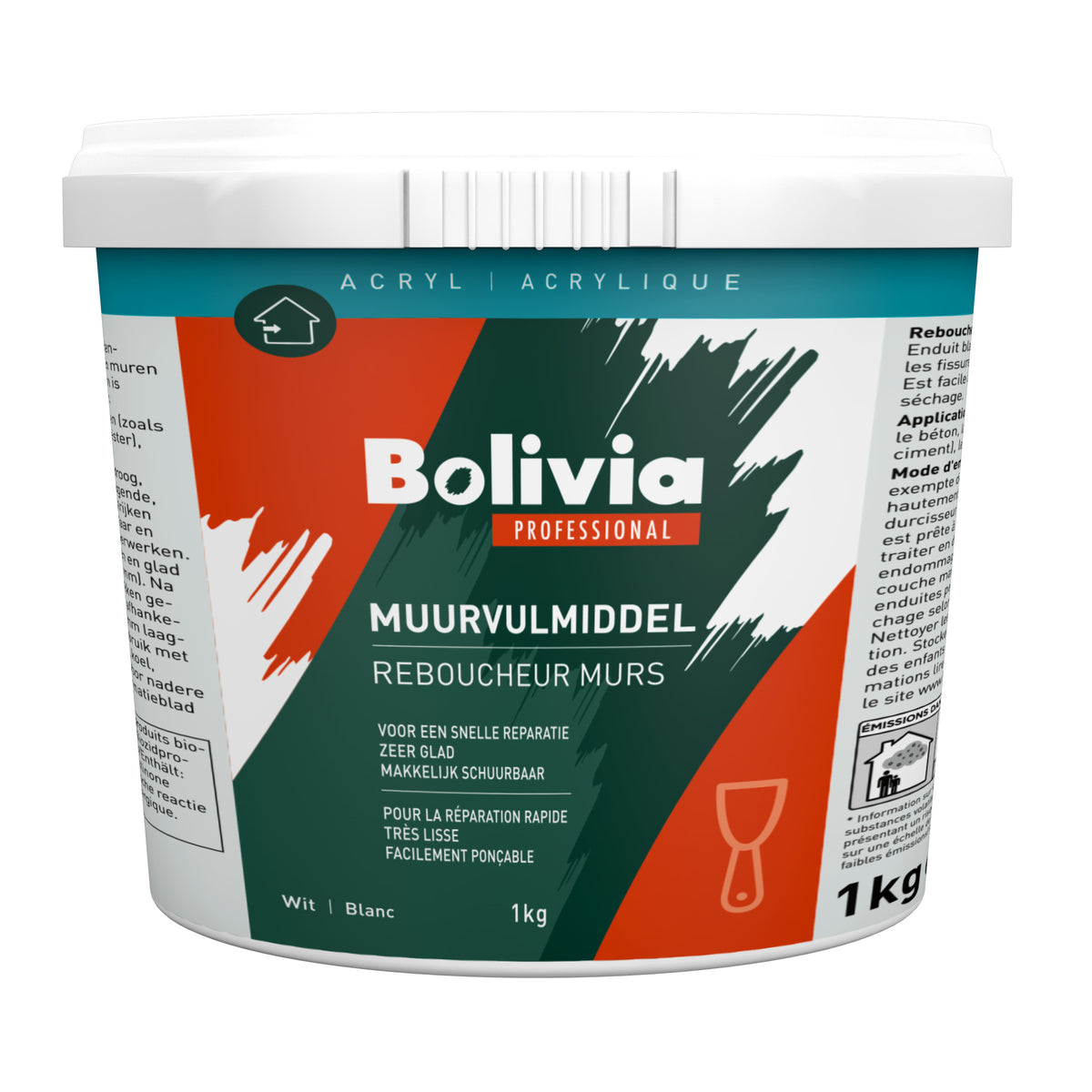 Bolivia Muurvulmiddel Pot 1 kg – EAN 8712576307026