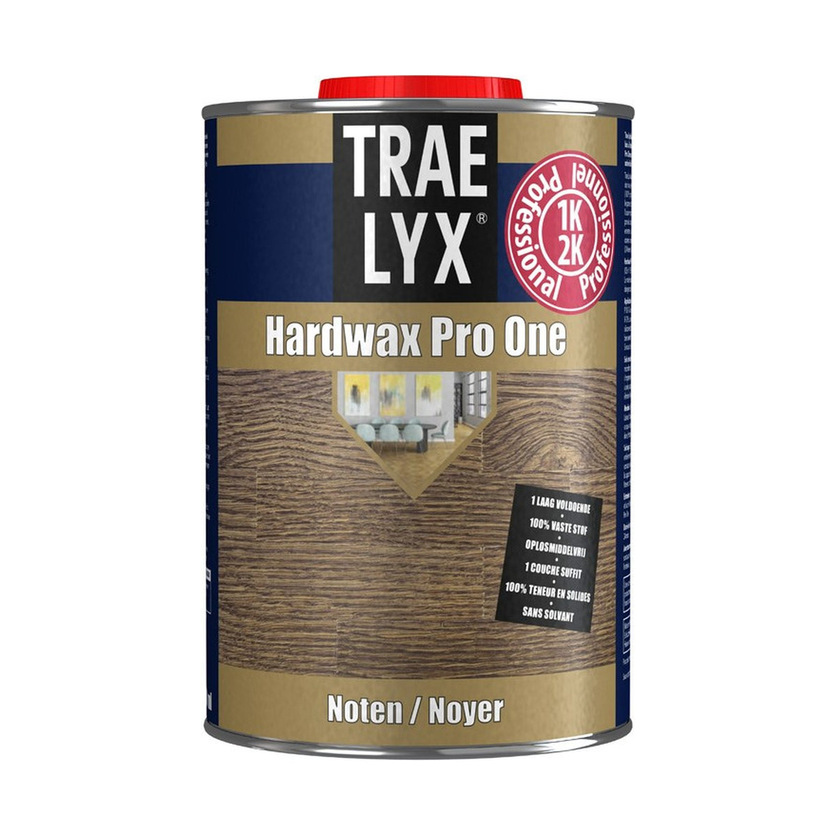 Trae Lyx Hardwax Pro One Noten 1 liter – EAN 8712576307620