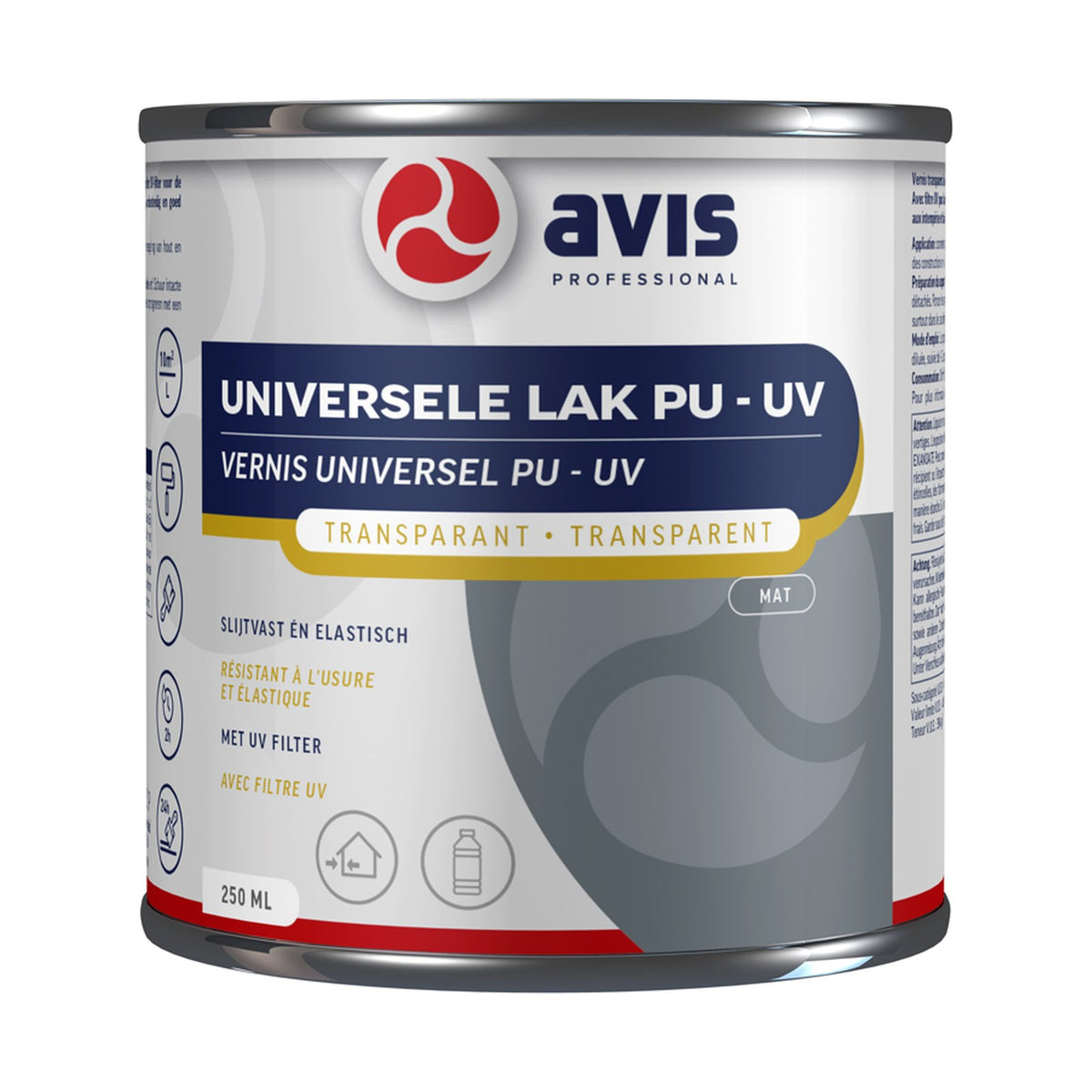 Avis Universele Lak PU/UV Mat 250 ml – EAN 8712576308528